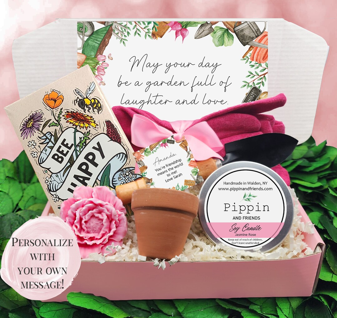 Gardening Gift Set Gardening Gift Box Thank You Gift Box Personalized ...