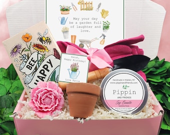 Gardening Gift Set - Gardening Gift Box - Thank you Gift Box - Personalized outdoorsy gifts - Garden gift box - garden gift set - Gardening