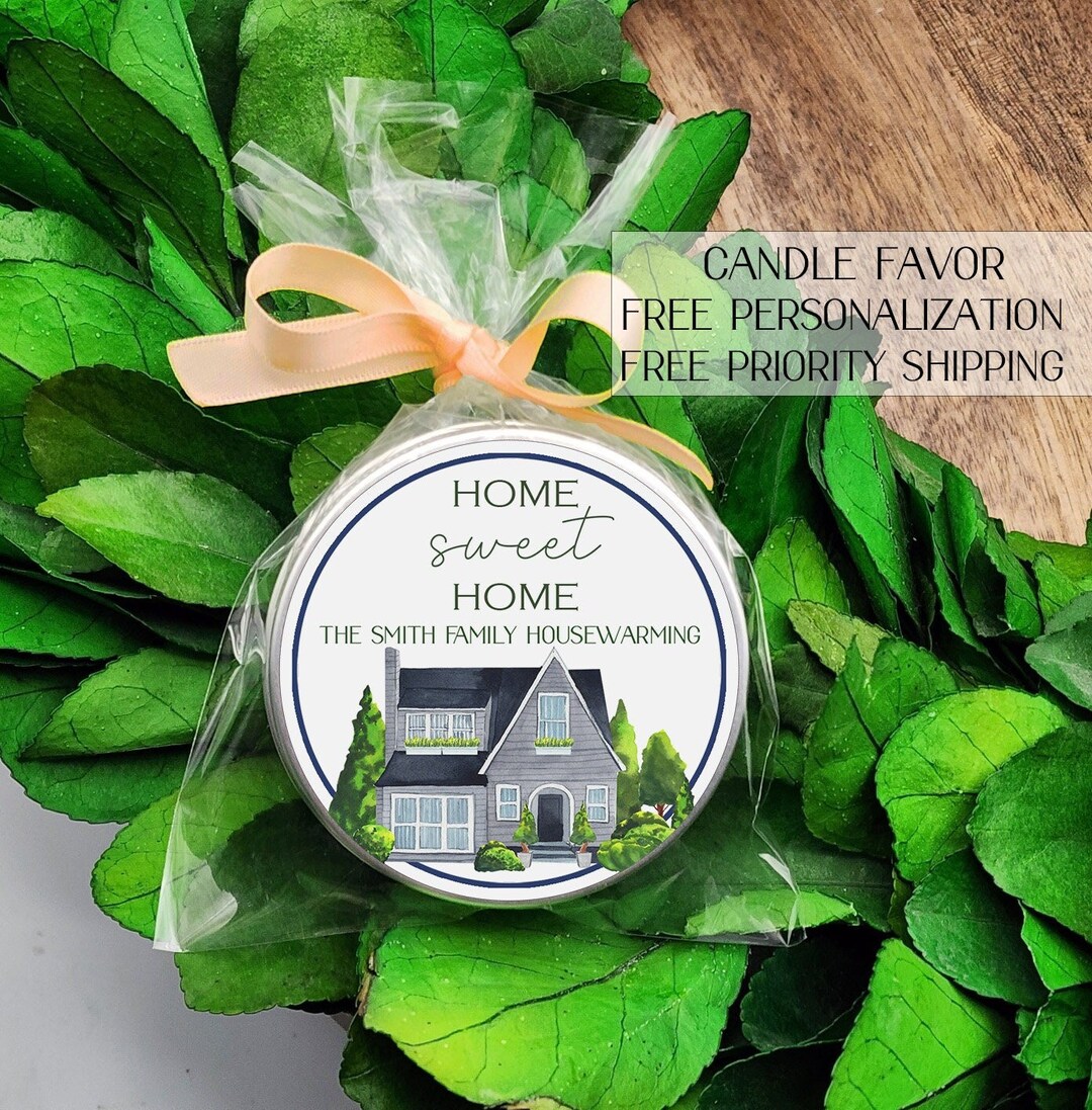 Housewarming Favors Housewarming Candle Favors New Home Party Favors