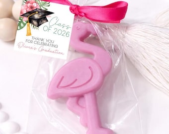 Graduation Luau Party Favor, Class of 2026 Soap Gift, Tropical Grad Keepsake
