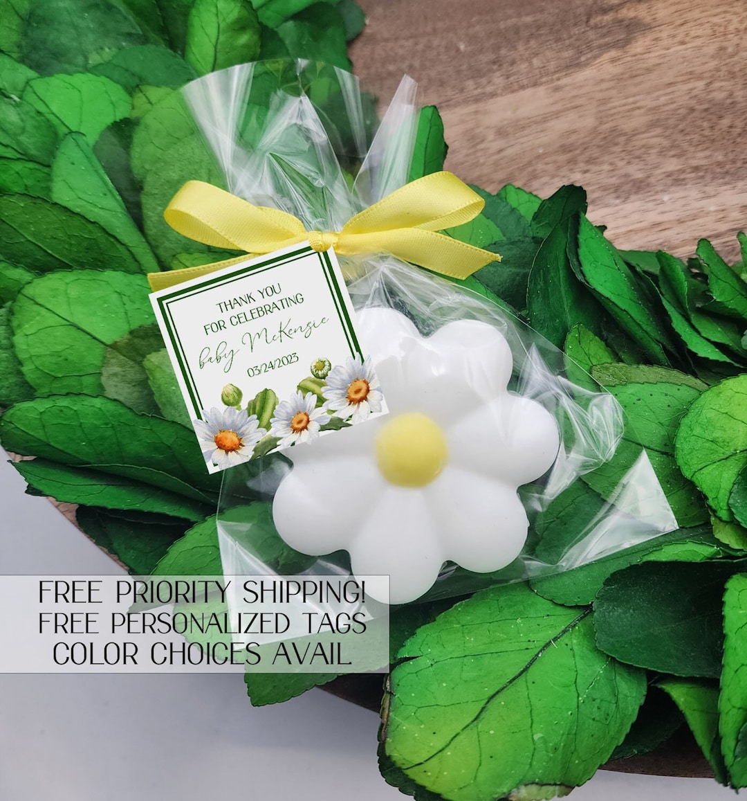 Daisy Party Favor Daisy Birthday Party Little Miss Etsy