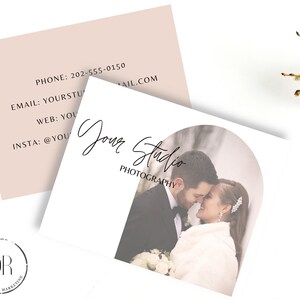Wedding Photography Marketing Postcard, Photography Postcard Template, Marketing Template, Wedding Photography Promo Card, Palm Card