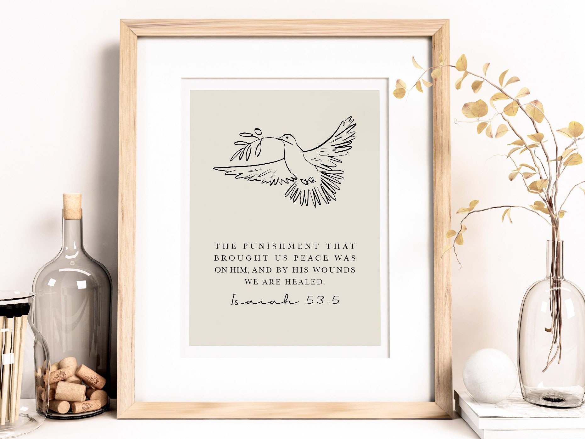 Set of 6 Printable Posters, Religious Easter Story Decoration, Bible ...