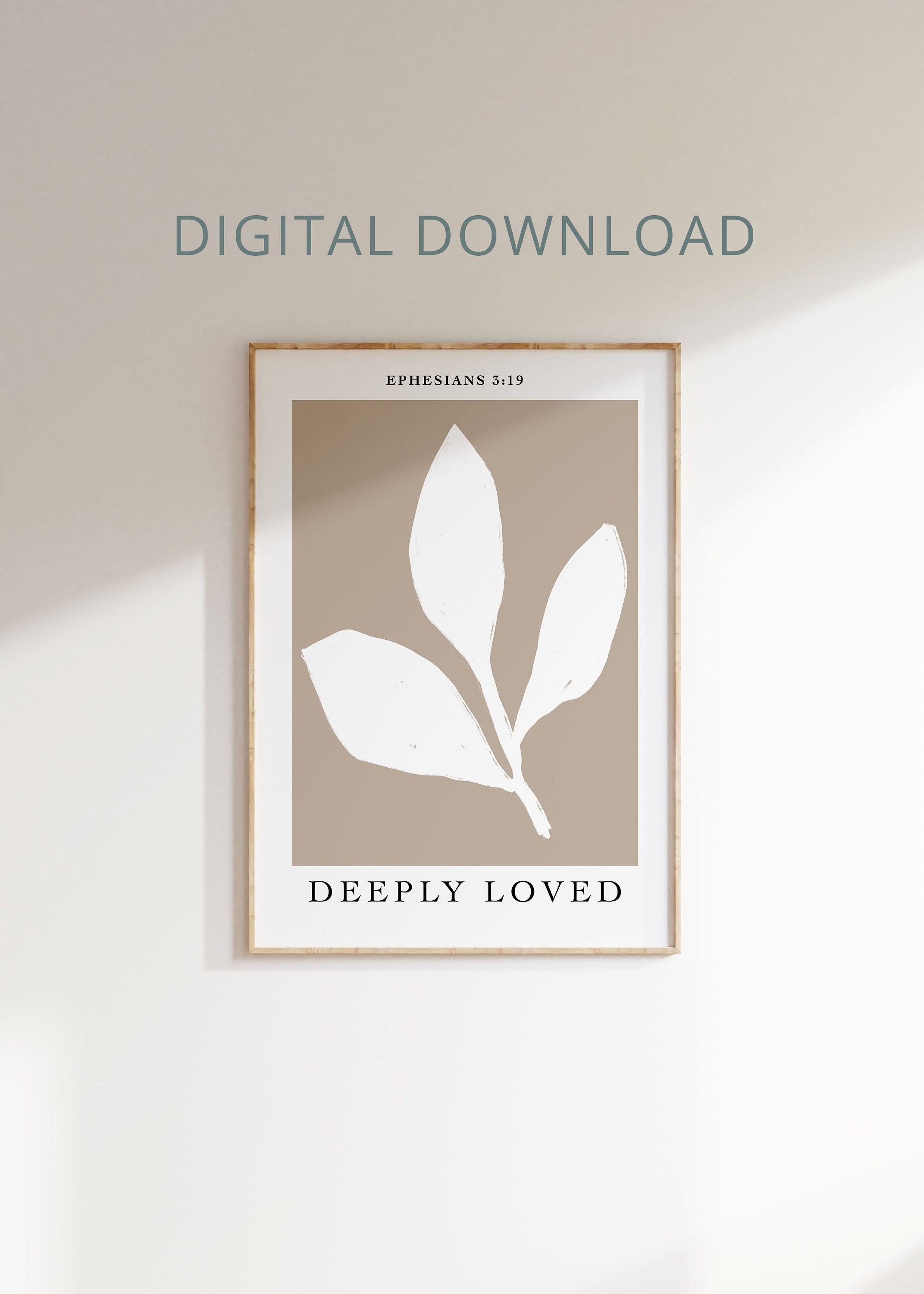 97 Decor Christliches Blumenposter Set – 6 Drucke, 20,3x25,4 Cm, Mit Bibelversen & Gottesnamen