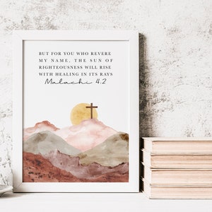 Set of 6 Printable Posters, Religious Easter Story Decoration, Bible ...