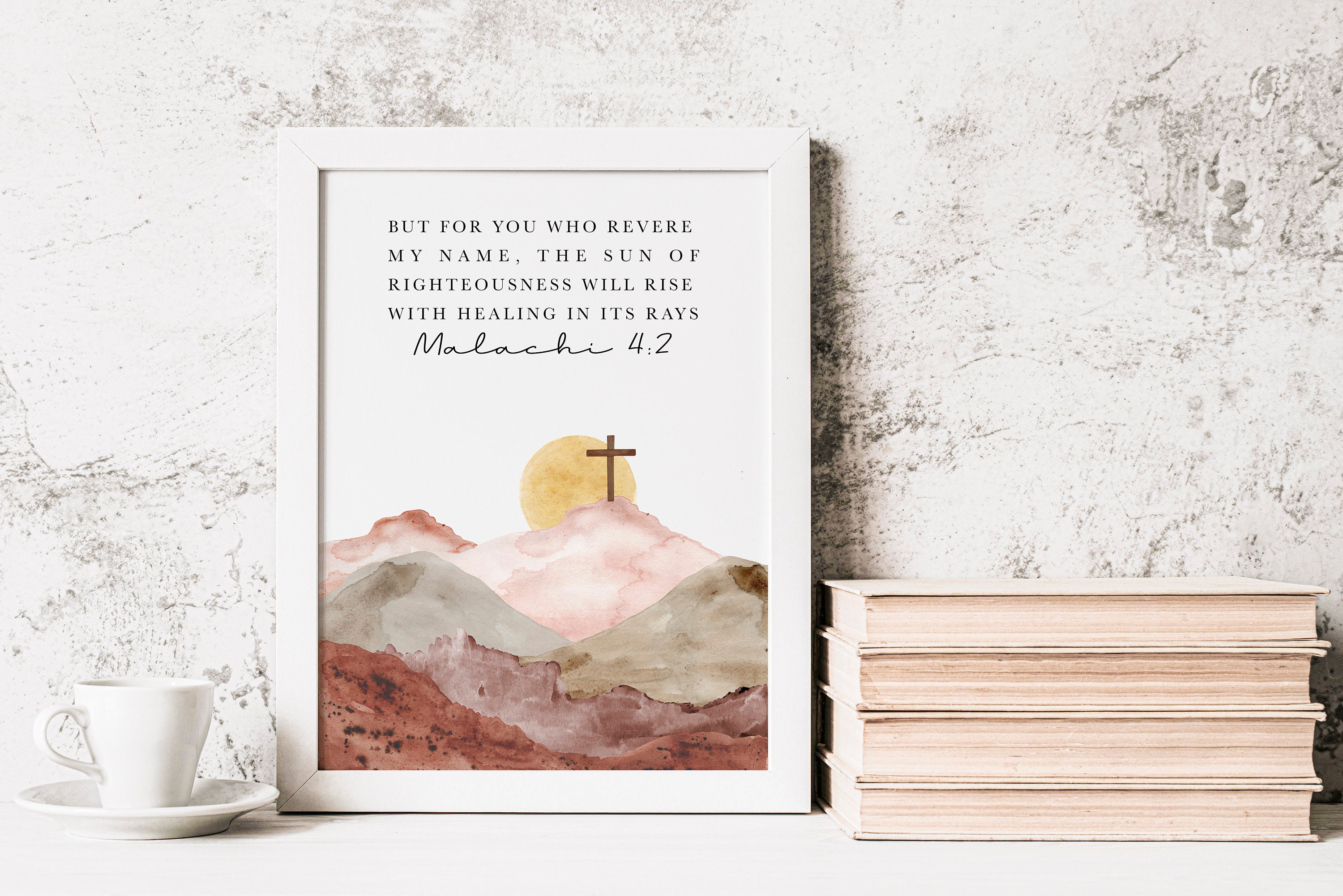 Set of 6 Printable Posters, Religious Easter Story Decoration, Bible ...