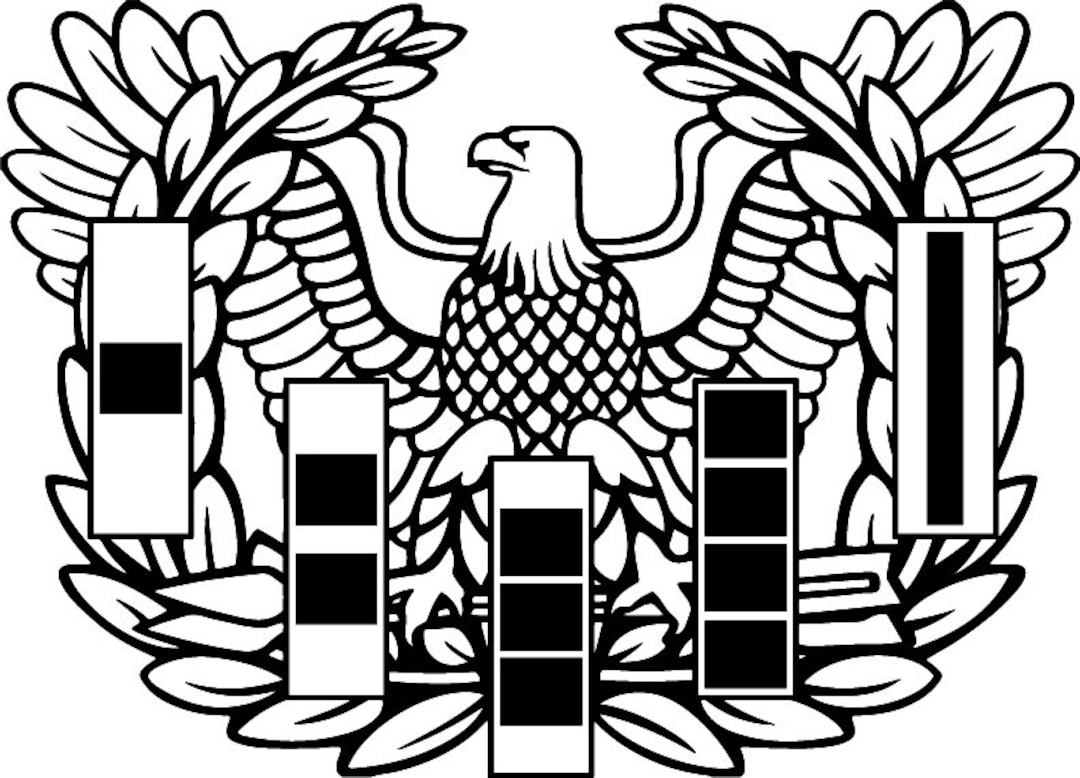 Warrant Officer Rising Eagle Badge Logo Ranks Insignia Seal Digital amazon-warothai-army-sergeant-first-class-rank-definition-funny