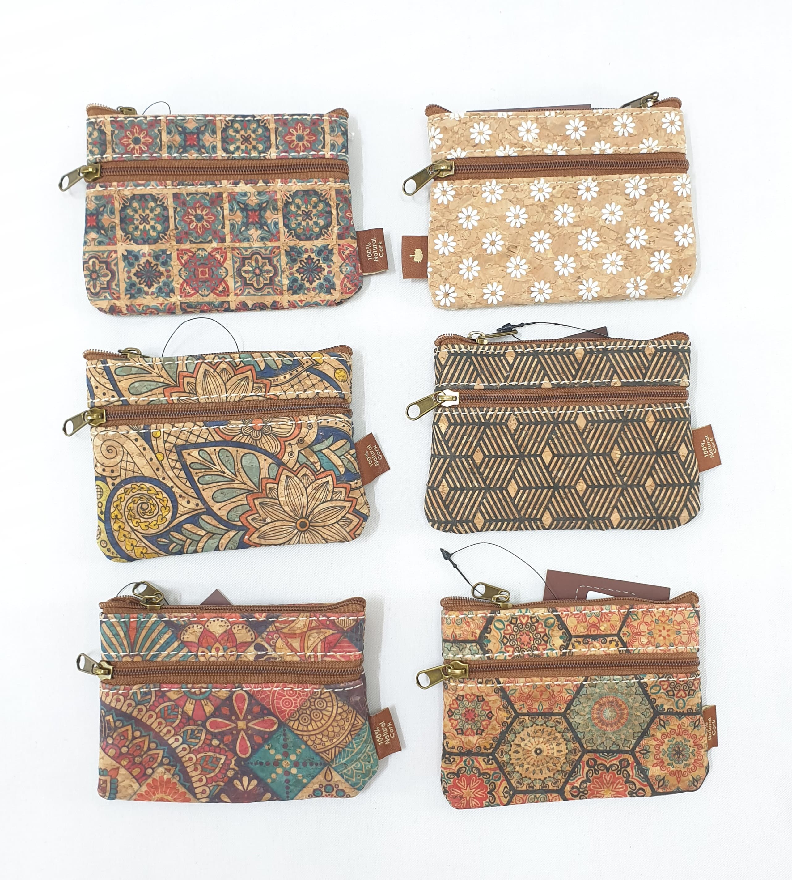 Natural Cork Wallet for Women, Vegan Leather, Cork from Portugal, Cork Accessories, a gift for eco-responsible women