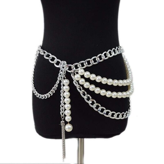 Pearl Chain Belt