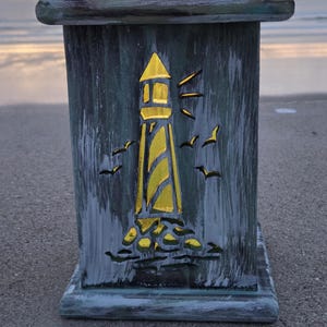 Unique Wooden Lighthouse Solar lanterns