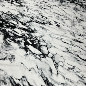 White & Black Marble Tie Dye Print on Four Way Stretch Nylon Spandex Fabric By The Yard, 60&#39;&#39; Wide