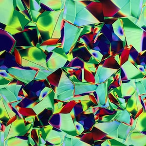 Geometric 3D Print on Four Way Stretch Nylon Spandex Fabric By The Yard, 60&#39;&#39; Wide