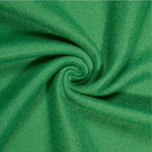 Emerald Green  58/60&quot; Wide Solid Polar Fleece Anti-Pill Fabric By The Yard