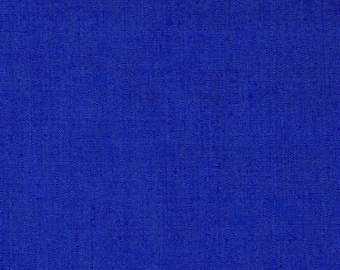 Royal  Blue 60" Wide Premium Light Weight Poly Cotton Blend Broadcloth Fabric By The Yard
