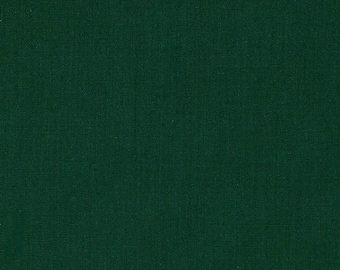 Hunter Green 60" Wide Premium Light Weight Poly Cotton Blend Broadcloth Fabric By The Yard
