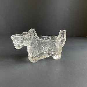 Vintage Smith Glass Scottie Dog Creamer