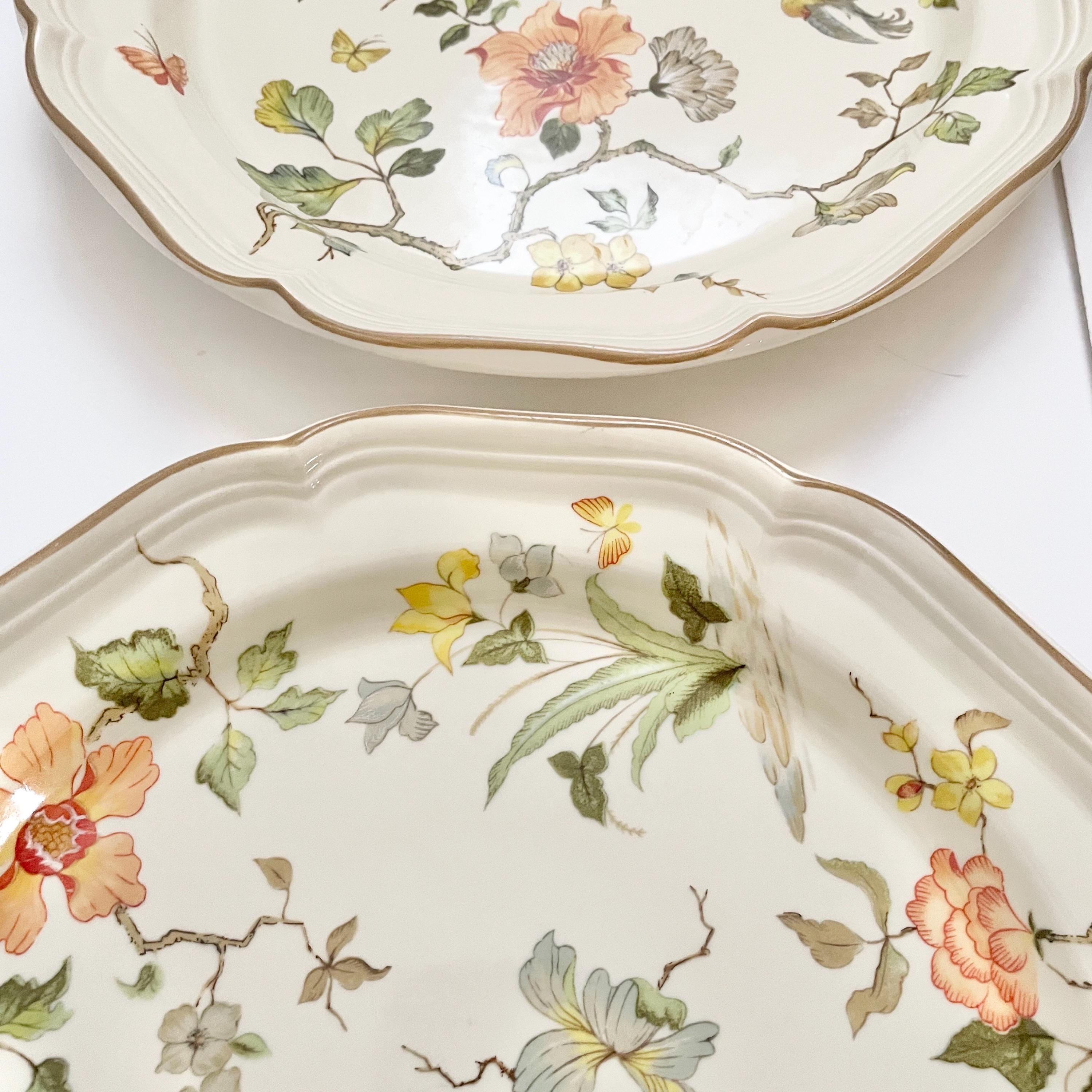 Vintage Mikasa Heritage Olde Tapestry Dinner Plates - Etsy