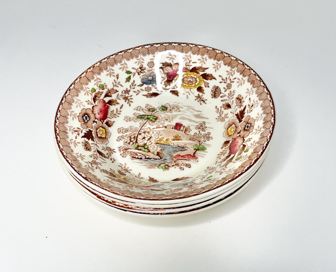 ヴィンテージ リッジウェイ ウッドランドブラウン フルーツデザート