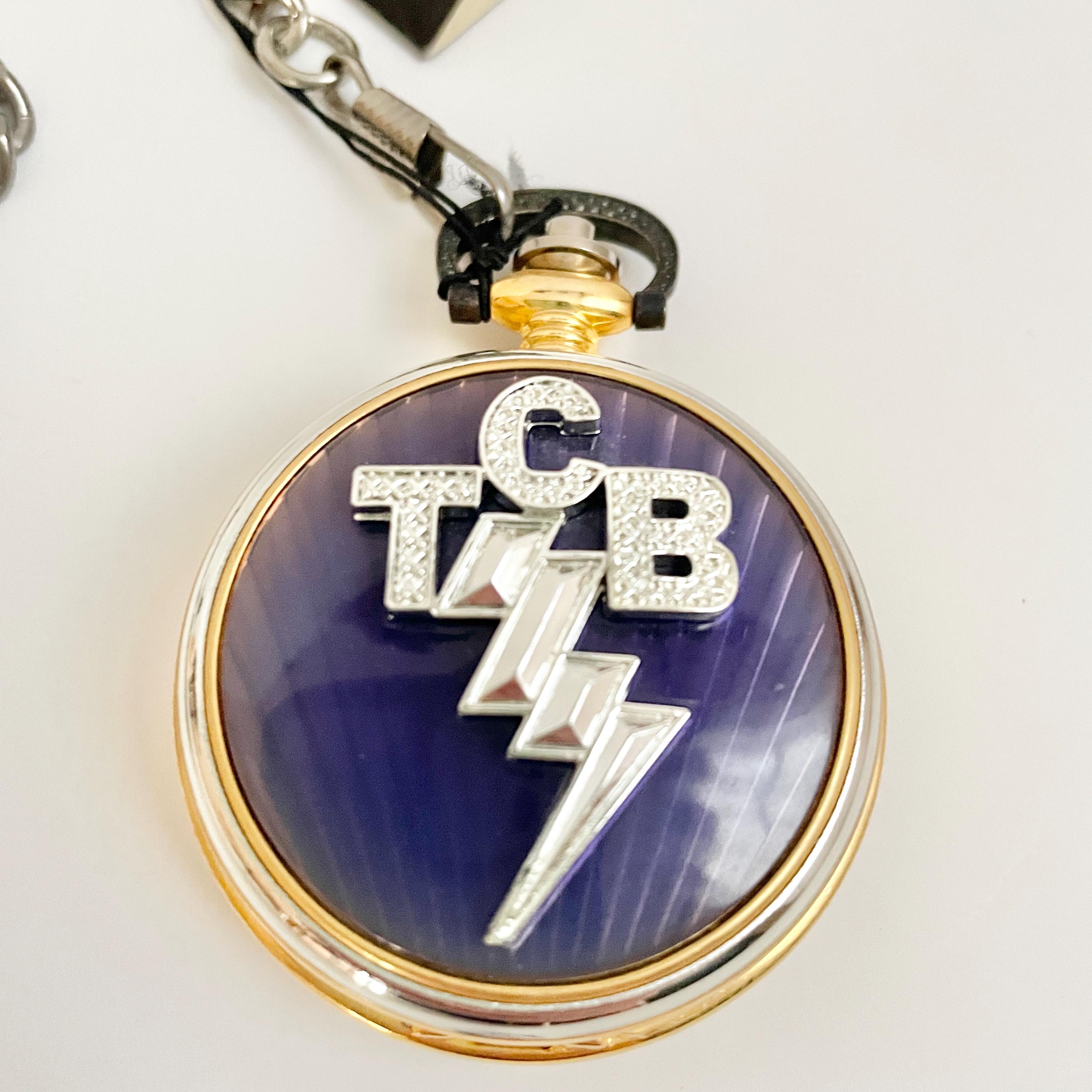 Vintage Franklin Mint Elvis Presley Collectors Pocket Watch With