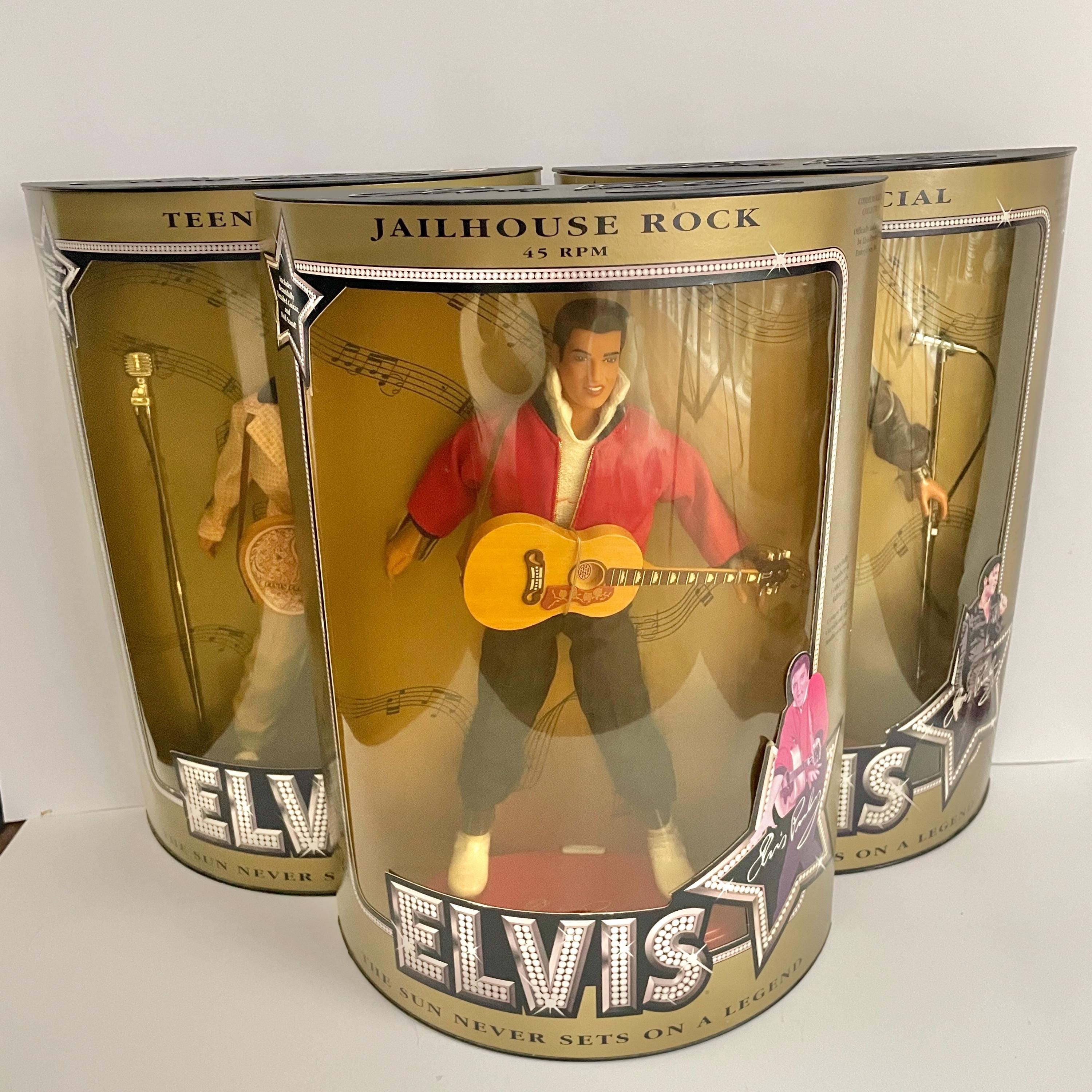 90's Elvis Presley フィギュア Choice of Vintage Hasbro Elvis Presley Dolls the Sun Never Sets on