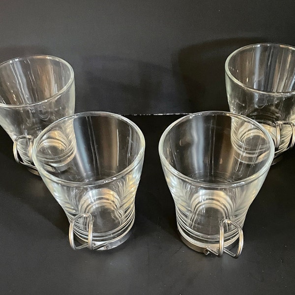 Vintage Glass Cups Etsy