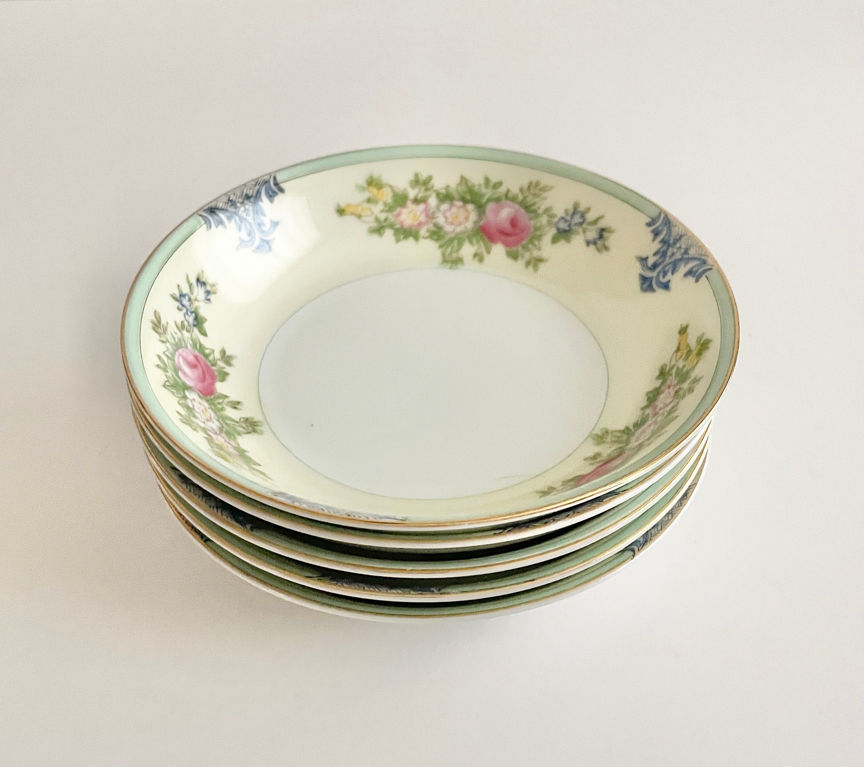 MEITO 食器セット　② Vintage Meito China Japan MEI773 Multi Colored Floral Fruit