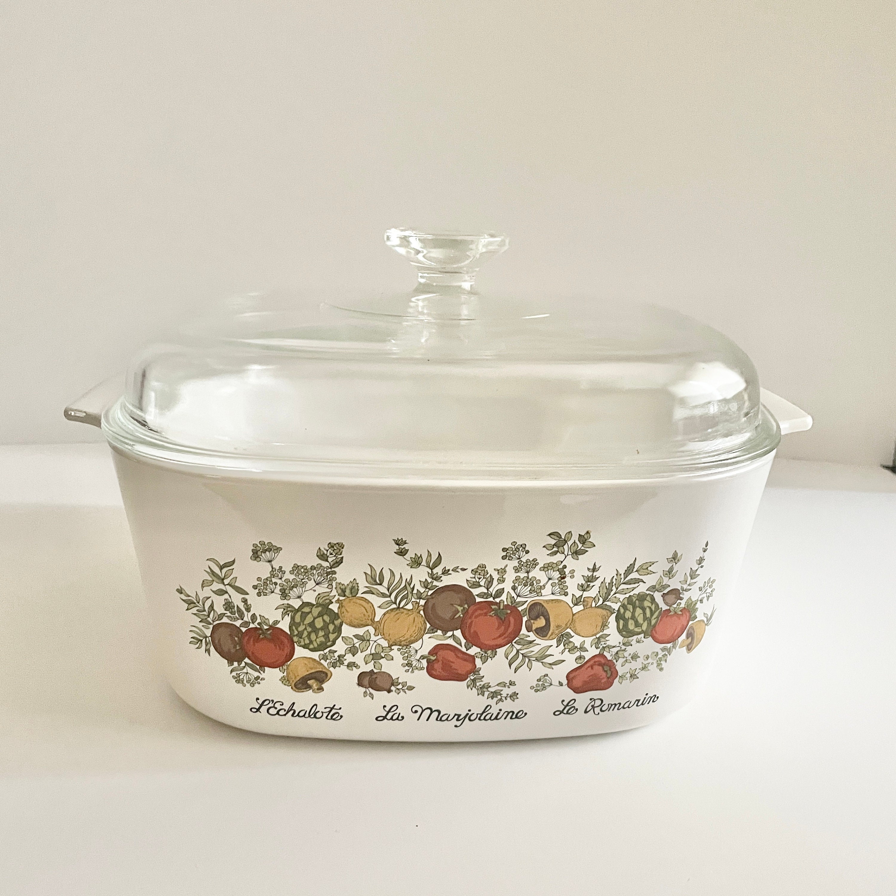 Dutch Oven Corning Ware Spice Of Life Quart Vintage Corning Ware