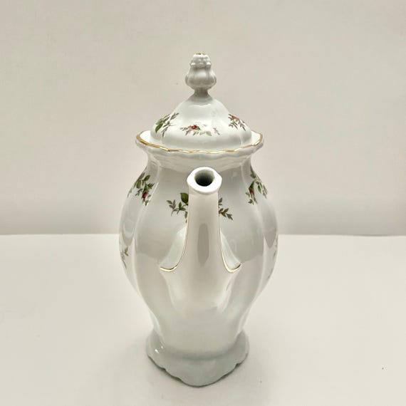 Johann Haviland Moss Rose Coffee Pot & Lid - Etsy