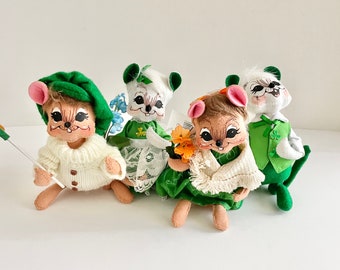 Annalee St. Patrick’s Day Mouse (Sold Individually)