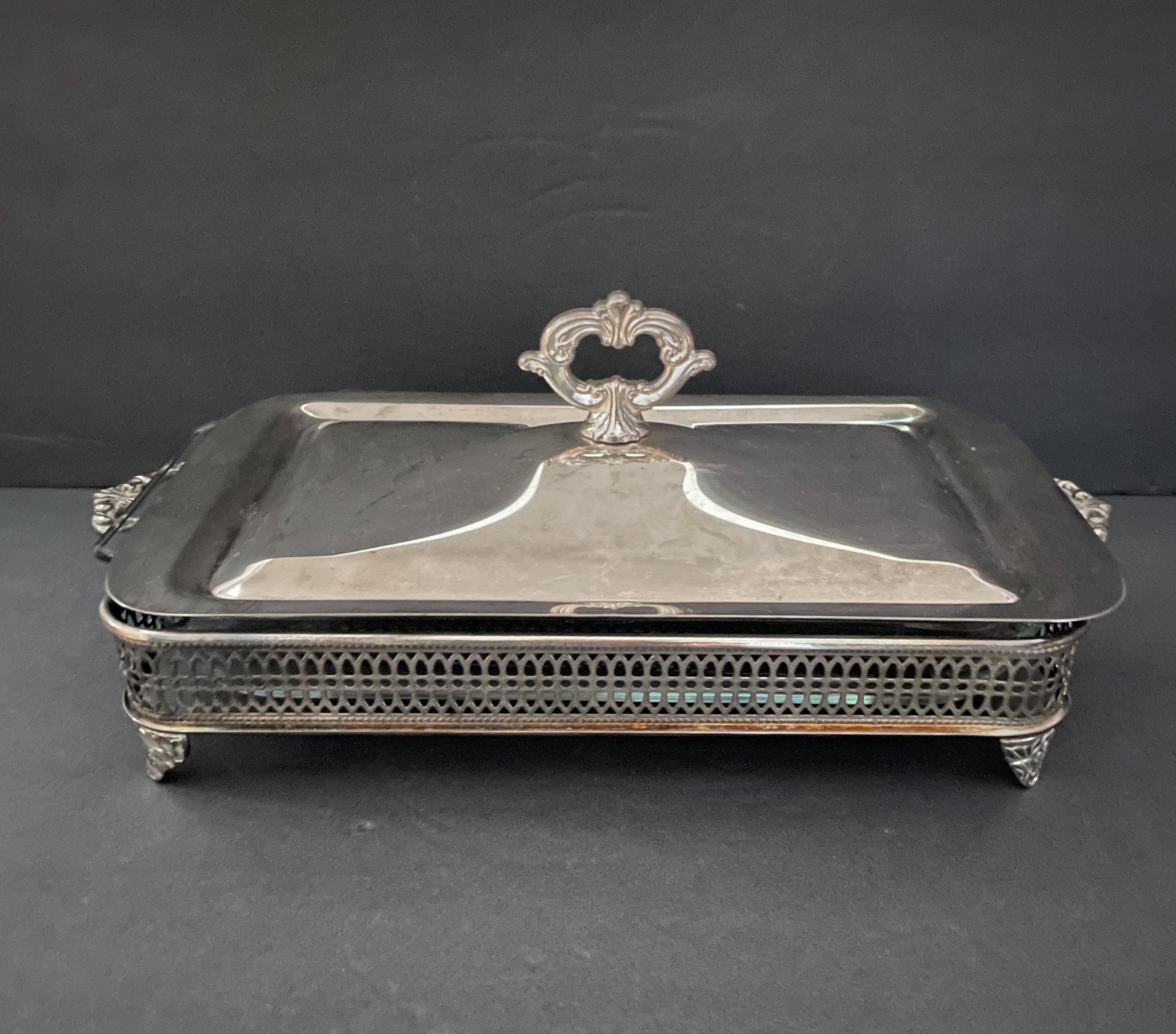 ASSIETTE ANTIQUE EN ARGENT 800 INITIALES F M (D'occasion) à montreux
