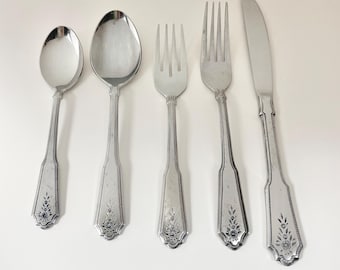 Choice Of Vintage Rogers Norcrest-Brentwood Stainless Steel Flatware Silverware
