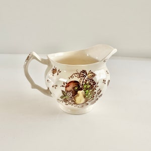 Vintage Johnson Brothers Autumn’s Delight Creamer