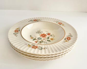 Vintage Meito China Japan MEI773 Multi Colored Floral Fruit