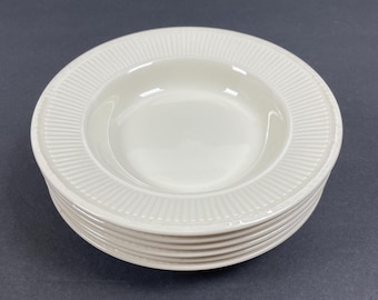 Vintage Wedgwood Edme Rim Soup Bowls Set of 6