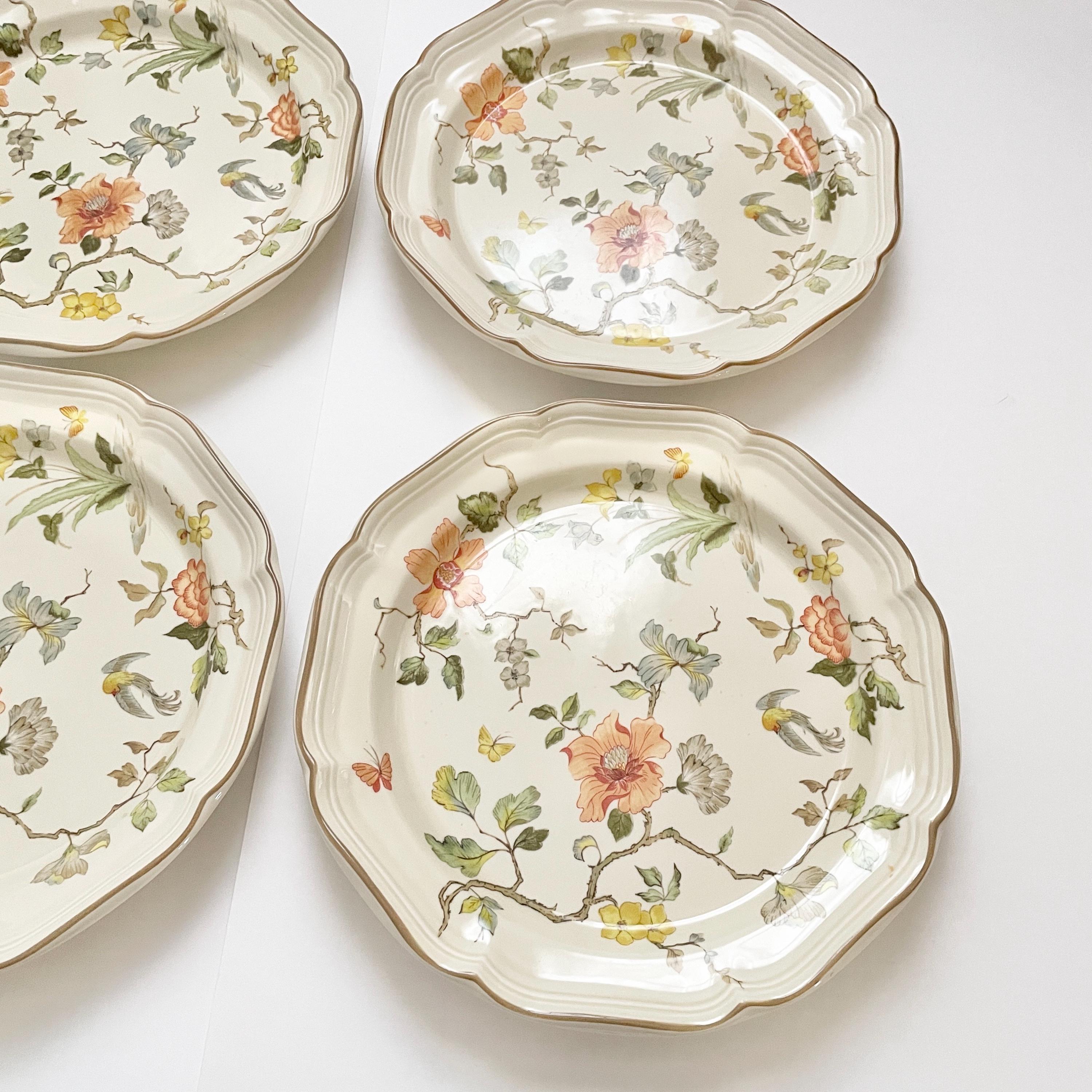 Vintage Mikasa Heritage Olde Tapestry Dinner Plates - Etsy