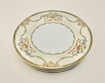 Vintage Meito Cavalier Bread And Butter Plates