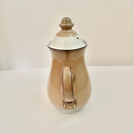 Vintage Denby Seville Stoneware Coffee Pot With Lid - Etsy