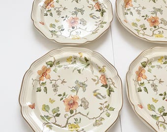 Vintage Mikasa Heritage Olde Tapestry Dinner Plates - Etsy