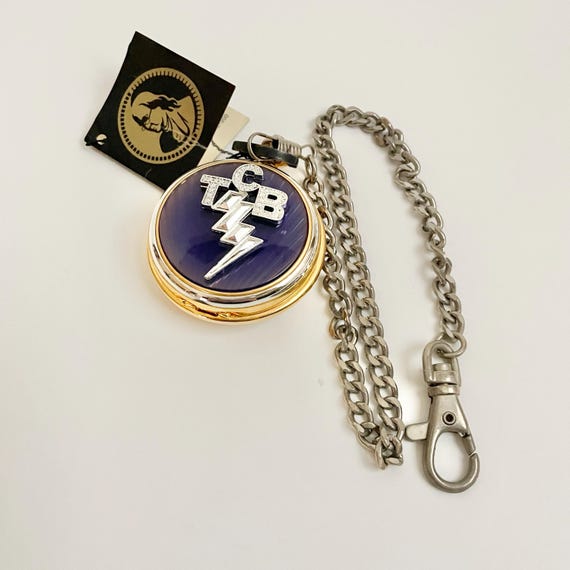 Vintage Franklin Mint Elvis Presley Collectors Pocket Watch With