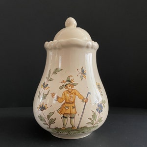 Vintage Canister Apothecary Ginger Jar