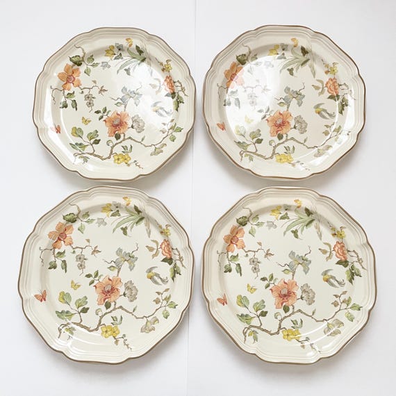 Vintage Mikasa Heritage Olde Tapestry Dinner Plates - Etsy