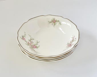 Vintage Meito China Japan MEI773 Multi Colored Floral Fruit