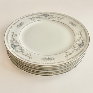 Vintage Fine China Of Japan Diane Bread And Butter Plates