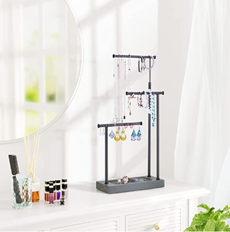 Jewelry Storage Stand for Earrings Bracelets and Necklaces Etsy