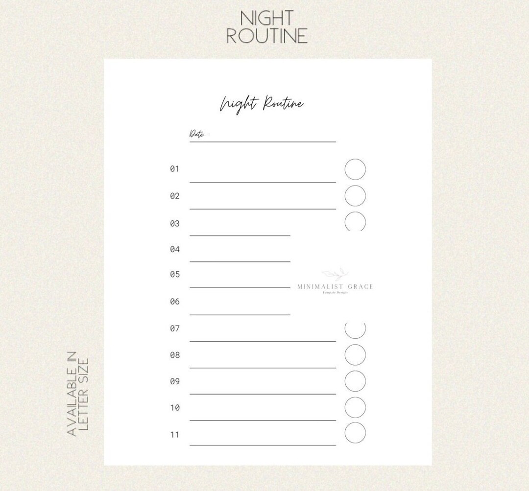 night-routine-checklist-template-etsy