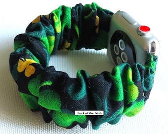 Fitbit Versa 2 Chouchou polsband Chouchou horlogebandje Aangepast formaat Chouchou horlogeband Chouchou elastische band lus stof band