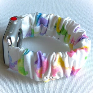 Easter Apple Watch Scrunchie Band   IPhone Watch Scrunchies  Band  Custom Size Scrunchie Watch Band  Scrunchies Wrist Band Loop  Apple Watc