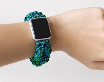 Scrunchie Watch Band for FITBIT VERSA 2  Custom Sizing to Fit to your wrist