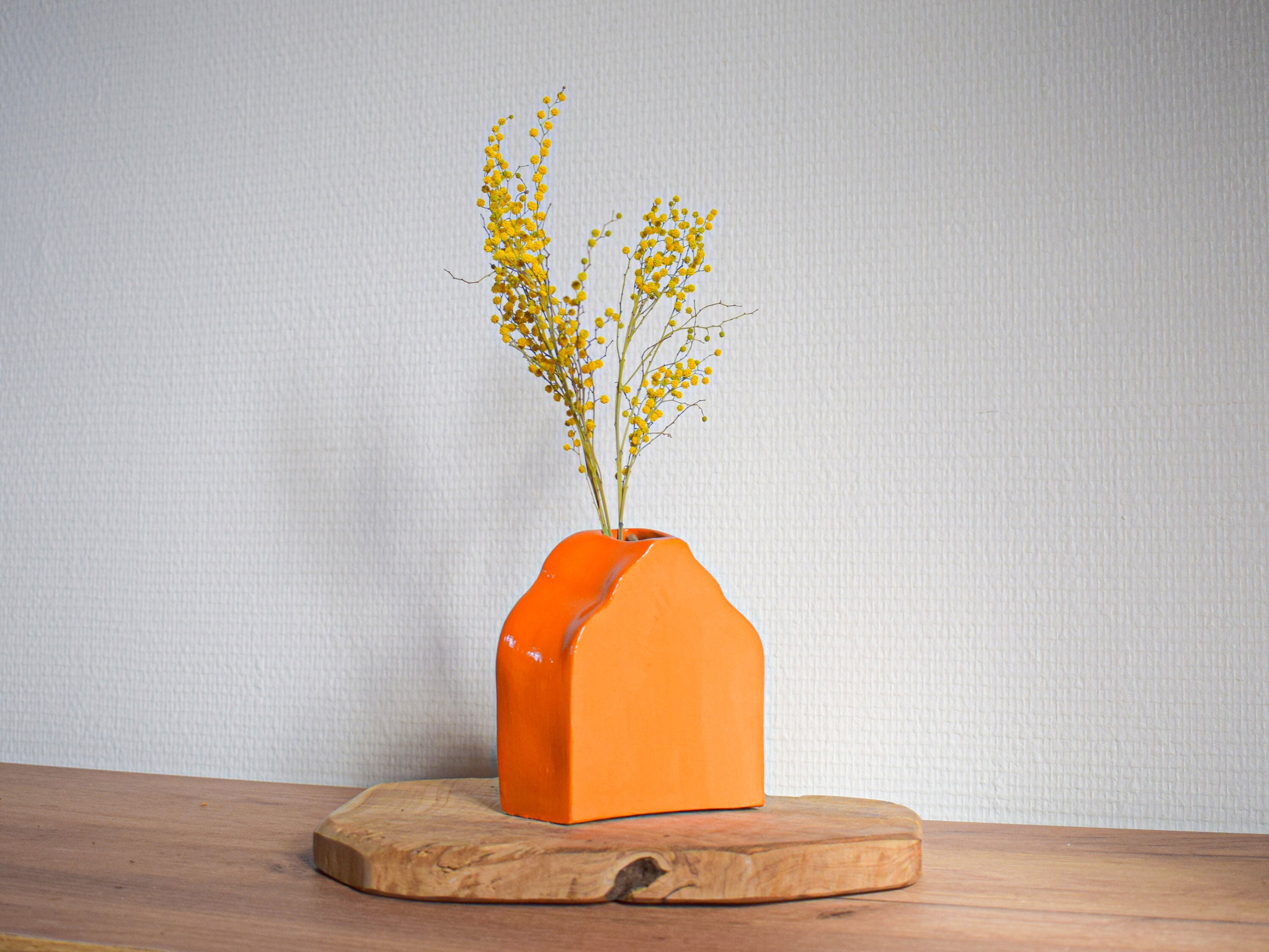 Vase Aux Deux Nuances d'orange