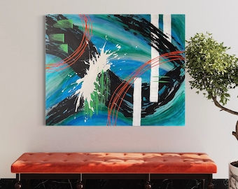 Extra Large painting, Original canvas painting, Modern original paintings, Hand painted artwork, Contemporary wall art, Abstract painting